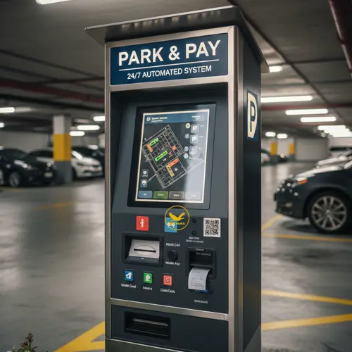 Parking Payment and Management Kiosk by XIPHIAS