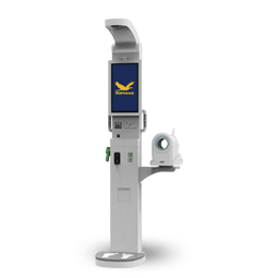 Xiphias Healthcare Kiosk - Comprehensive diagnostic telehealth self-service medical kiosk